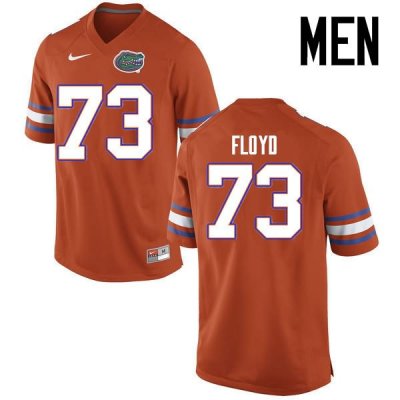 Men's Florida Gators #73 Sharrif Floyd NCAA Nike Orange Authentic Stitched College Football Jersey VCM1762ZU